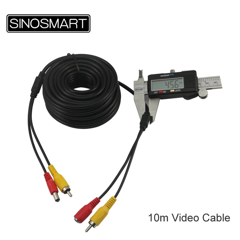 Видеокабель Sinosmart в ассортименте 100% медь высокое качество RCA 10 метров удлинитель