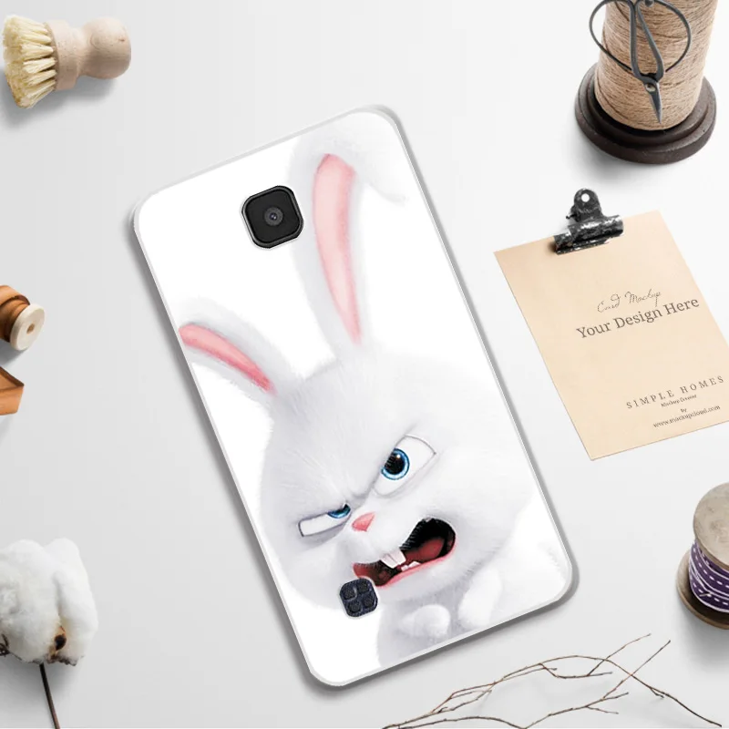 Чехол для LG K3 K 3 4G LTE K100 K100DS, мягкий ТПУ защитный силиконовый чехол с рисунком кролика для LG K3, чехлы Funda 4,5''