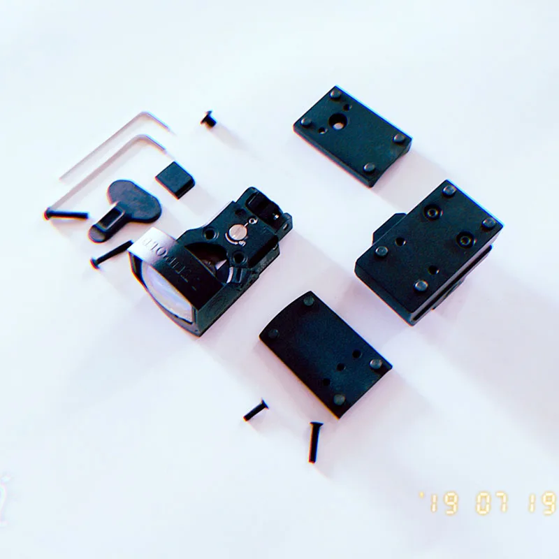 SOTAC GEAR Тактический DP Pro Красный точечный прицел для винтовки с привет крышкой 1913 и