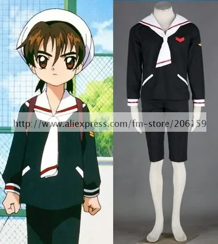 

Cardcaptor Sakura Tomoe Primary School Boys' School Uniform Cosplay Costume
