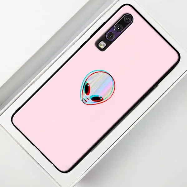 002 Милый черный чехол Alien Believe UFO ET для huawei P30 20 Pro P10 P20 P30 Lite mate 10 20 Lite P Smart Plus - Цвет: 002