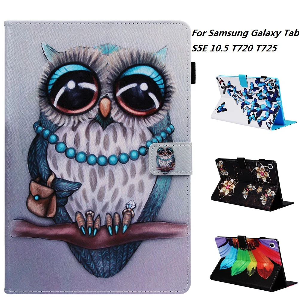 

PU и PC с отделением для карт чехол для Samsung Galaxy Tab S5E 2019 SM T720 SM T725 Новый чехол для планшета Galaxy tab S5E 10,5"