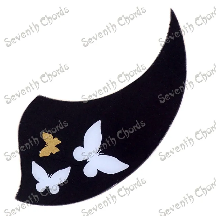 20 шт защитная накладка для укулеле гитарная Анти-Царапины пластина с бабочкой и в