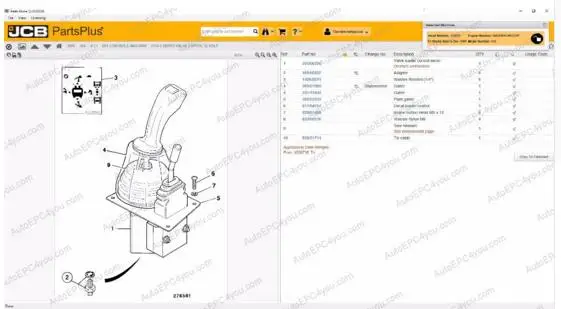 Запасные части JCB SPP Plus + 2 00 [2017] Жесткий диск руководство по эксплуатации 2017