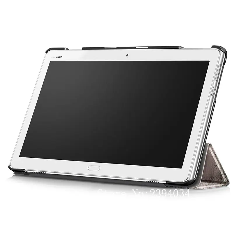 Магнитный чехол для Huawei MediaPad M3 Lite 10 BAH W09 AL00 1 &quotSmart Cover Funda Tablet Slim Flip PU кожаный