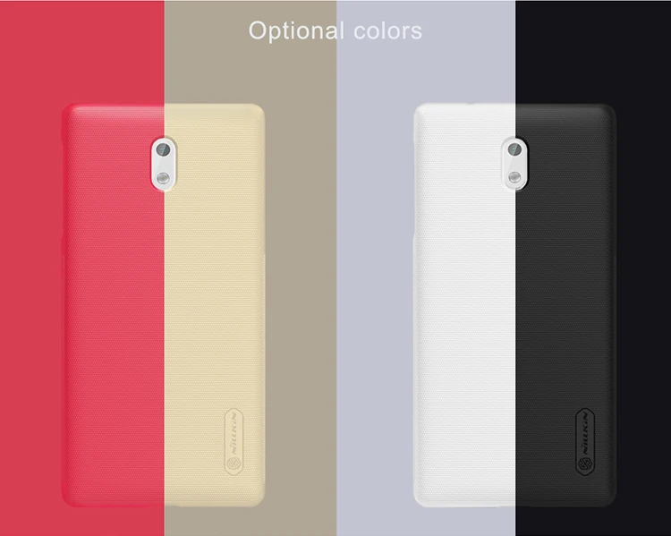 Для nokia 3 чехол Nillkin матовый экран телефона для Nokia + NILLKIN Экран протектор |