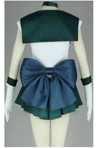 

Sailor Moon Neptune Kaiou Michiru Cosplay Costume Free Shipping Custom Made for Halloween and Christmas