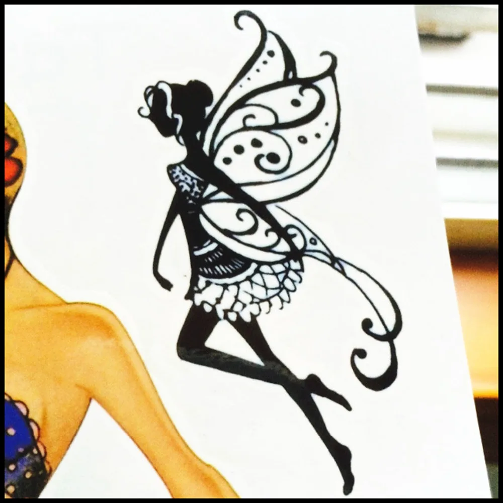 3d временные тату Русалочка Временные татуировки флэш-татуировки секс красота