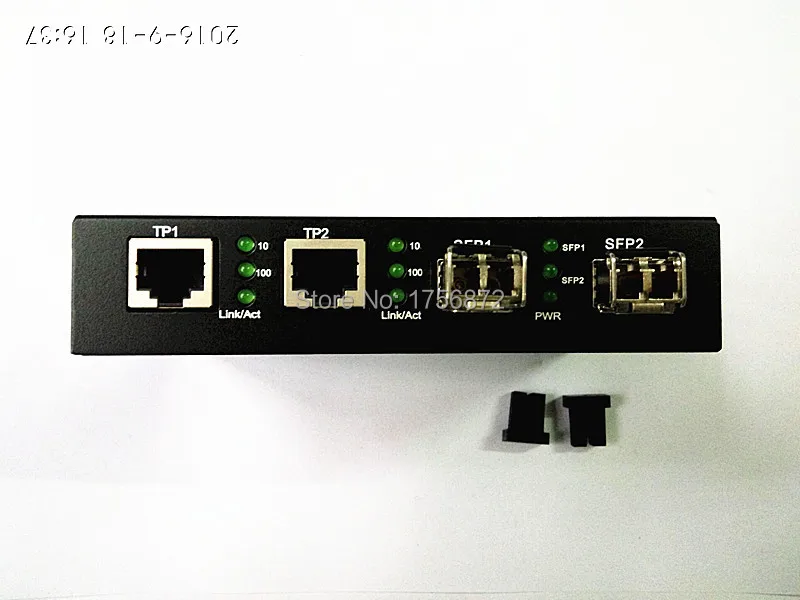 Волоконный коммутатор 2F2E 1 25G SFP шт. 2 волоконных порта 2x1000 м RJ45 giga sfp волоконный