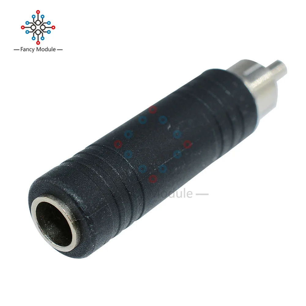 2 шт. лидер продаж штекер RCA на 1/4 6 35 мм гнездо аудиоадаптер разъем CF|plug adapter connector|plug