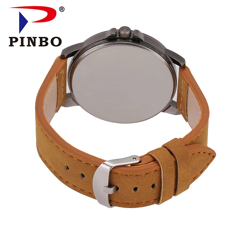 PINBO новинка 2019 модные брендовые спортивные кварцевые часы для мужчин высокое