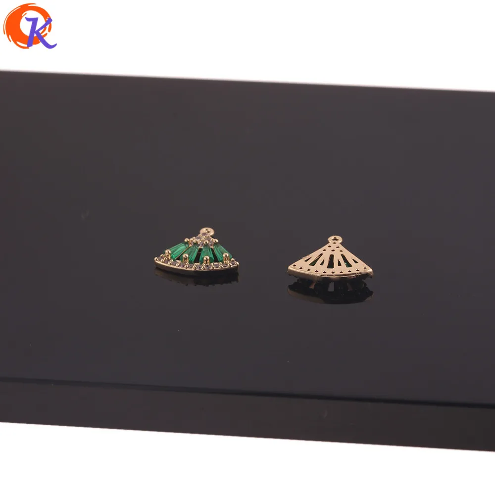 

Cordial Design 10Pcs 11*12MM Jewelry Accessories/Charms/Genuine Gold Plating/DIY Earrings Making/Hand Made/Earring Findings