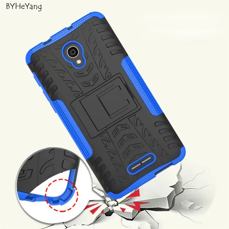 BYHeYang для Alcatel Pop 4 Plus чехол 5 &quotТяжелый Прочный ТПУ + PC Броня ударопрочный
