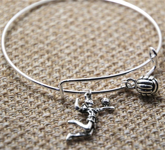 12 шт. браслет для волейбола с шармами и | Украшения аксессуары