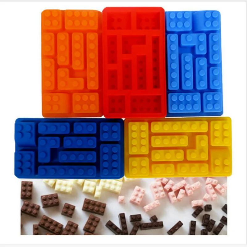 Прямоугольные кубики льда 2 стиля размер строительных блоков креативные