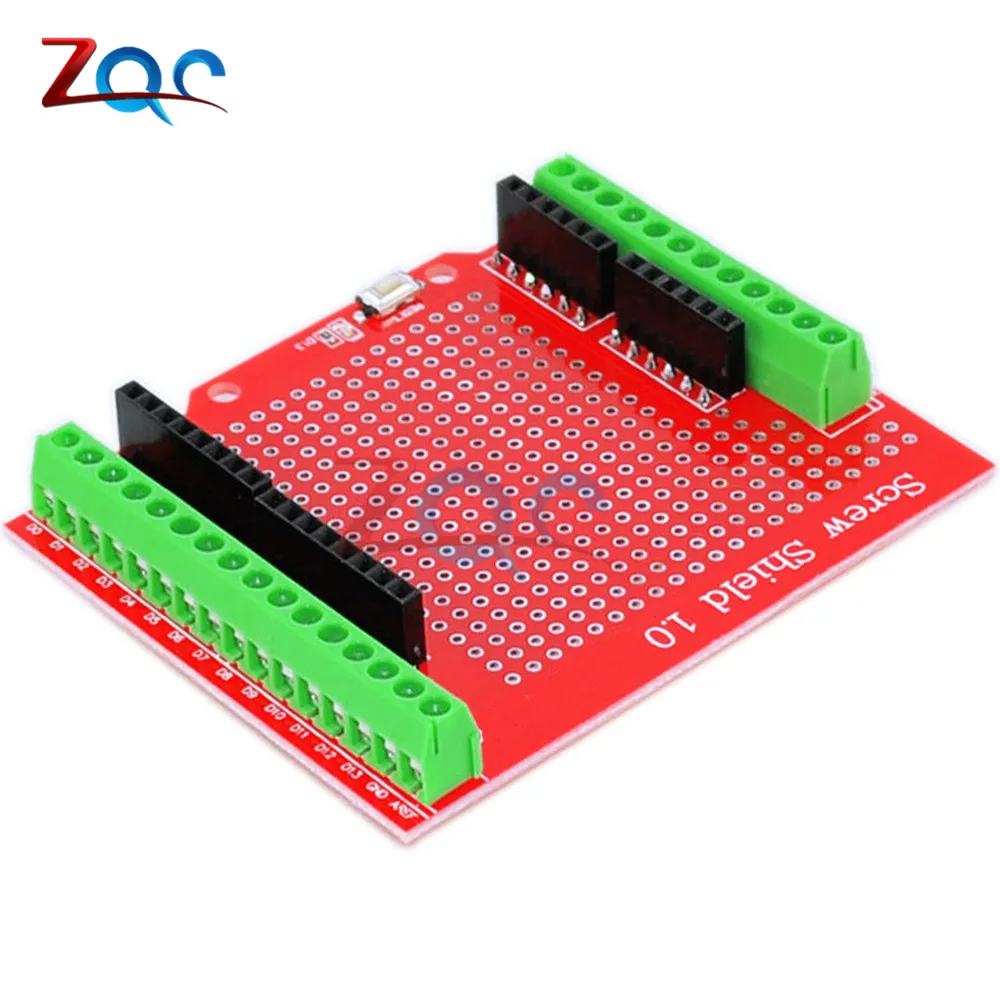 Proto винтовой щит 1 0 собранный прототип терминальная Плата расширения для Arduino UNO