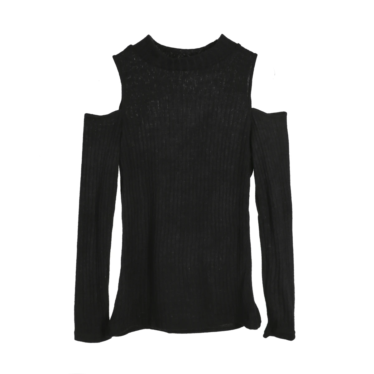 Sexy Turtleneck Off Shoulder Sweaters Womens Long Sleeve Casual Slim Pullover Top Bodycon Knitwear Ladies Sweater Jumper Tops | Женская