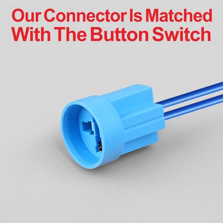2Pins Socket LANBOO 12 мм металлический водостойкий мгновенный Маленький кнопочный переключатель - Цвет: 2Pins Socket
