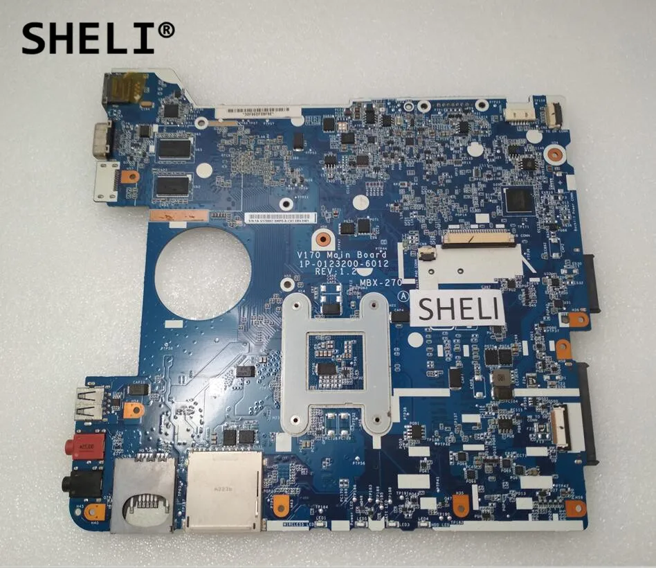 SHELI A1875366A V170 1P-0123200-6012 для материнской платы sony MBX-270 с дискретной видеокартой REV 1,2