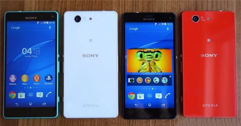 Разблокированный sony Z3 Compact D5803 4," отремонтированный четырехъядерный процессор 2 Гб ram 16 Гб rom