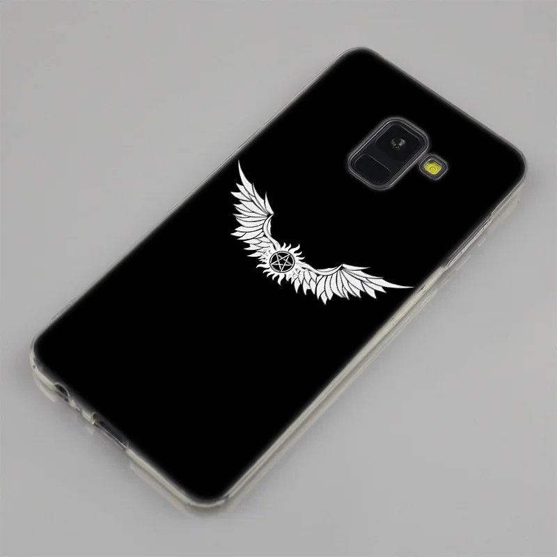 Горячая Сверхъестественное сериал силиконовый чехол для Samsung Galaxy A50 A30 A10 A40 A6 A8