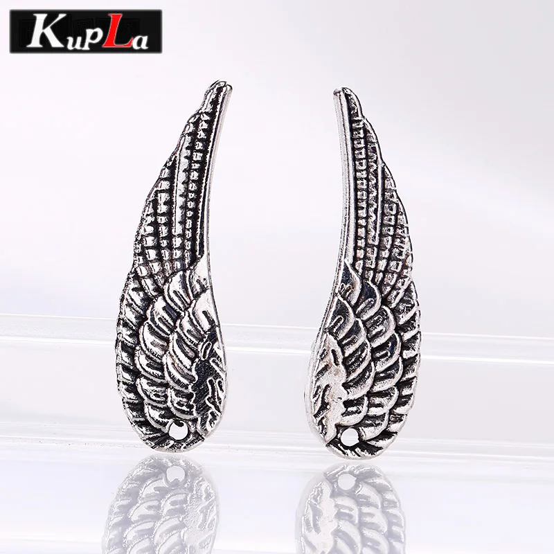 Винтажные металлические подвески с маленькими крыльями DIY ювелирные изделия