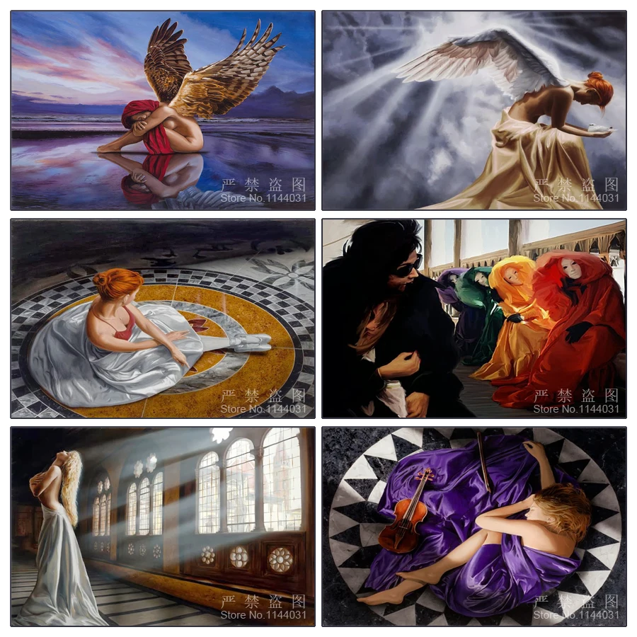 Алмазная живопись 5D &quotсделай сам&quot портрет алмазная Вышивка крестиком