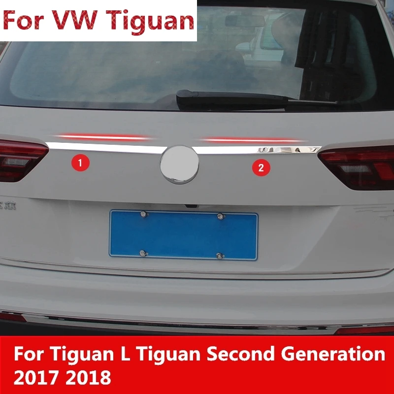 Для Volkswagen Tiguan второго поколения 2017 2018 Задняя Крышка багажника отделка Люк ручка