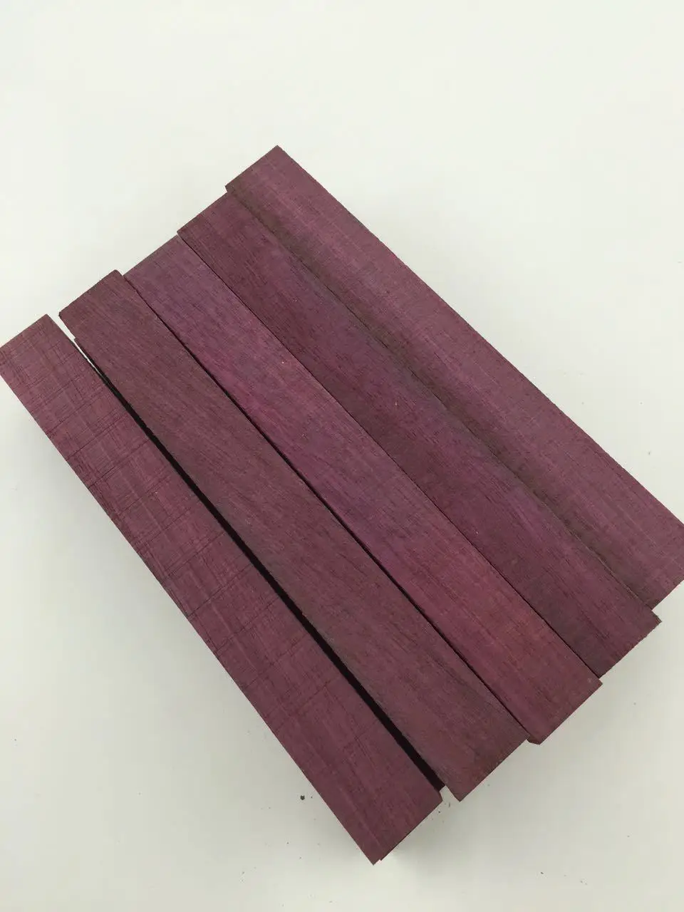 10pcs Lot Wood Turning Woodworking  Purple Heart Pen Blanks, Wood Tool Handle Blanks Woodworking DIY 150 X 20 X20 mm