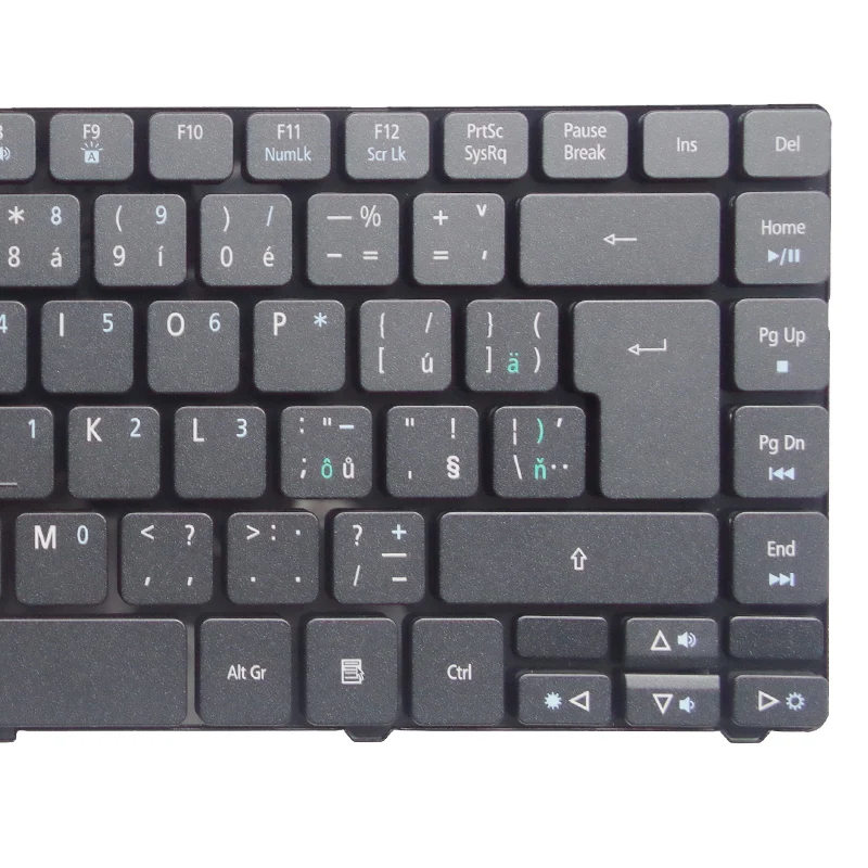 QH новая Чешская клавиатура с подсветкой для ноутбука ACER Aspire 4750G 3810 4743G 5942 4739Z 4740 4740G