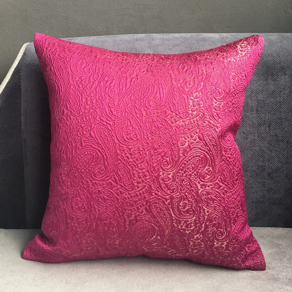 Европейский маленький Пейсли 4 цвета Классический тканый декоративный чехол для