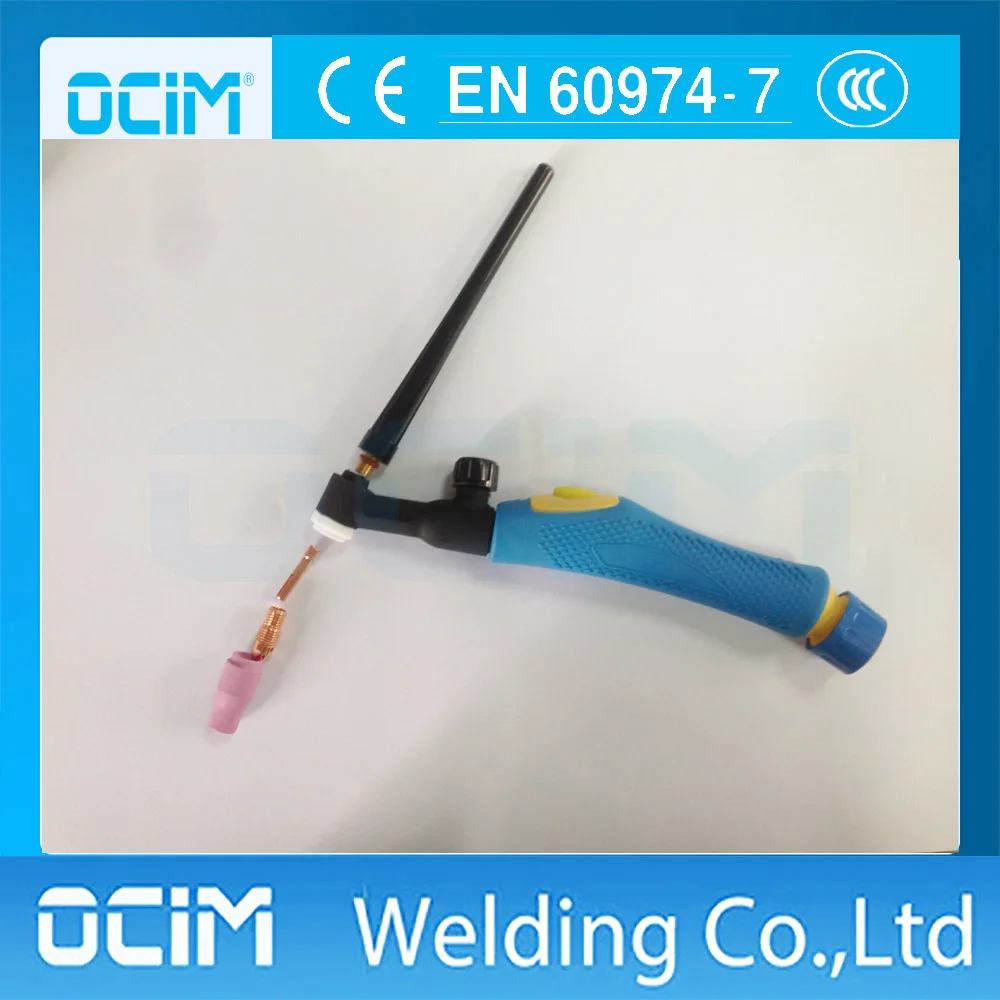 WP9V SR 9V Tig корпусный клапан с воздушным охлаждением синяя ручка 125 А|Сварочные