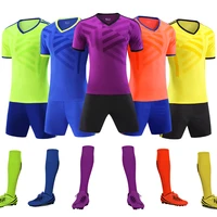 football suit for adults sports match comfortable men training suit quick dry breathable team sportswear set customize name
