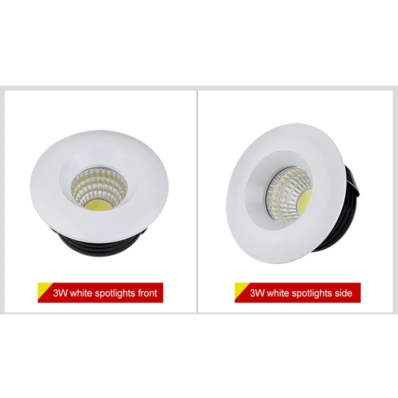 MLZAOSN ультра тонкий Светодиодный точечный светильник 3 Вт вина кулер с подсветкой