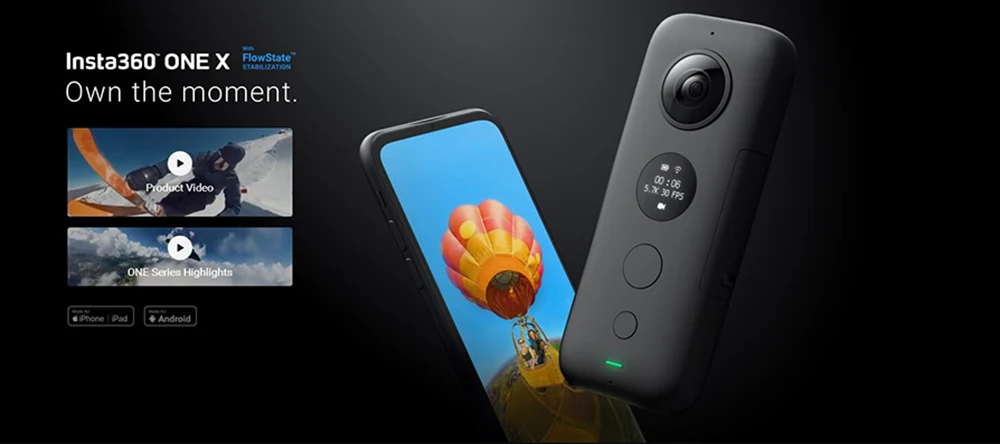 Insta360, новинка, чехол для дайвинга, чехол для Insta 360 ONE X, водонепроницаемый чехол, чехол для дайвинга, глубина 30 м, аксессуары для экшн-камеры