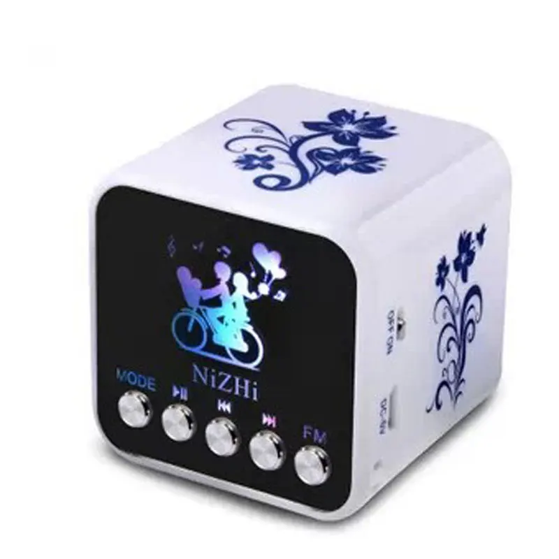 Мини Портативный LED Динамик Поддержка MP3 TF / SD карта u диск FM радио для Мобильный