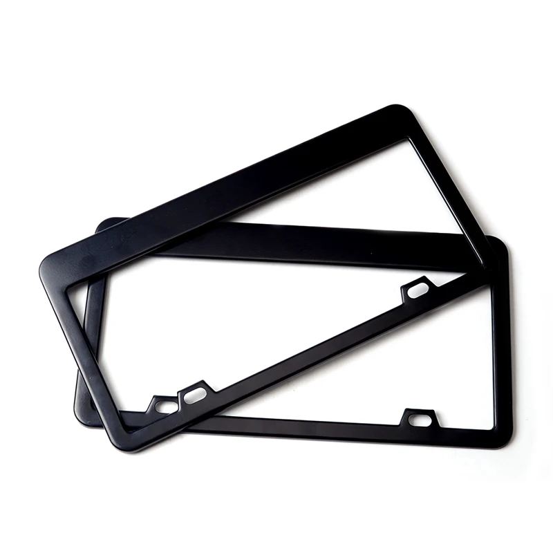 SPEEDWOW 2 шт. хромированная рамка для номерного знака из нержавеющей стали держатель