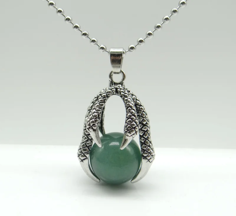 1 шт. натуральный Круглый драгоценный камень бусины дракон коготь дракона