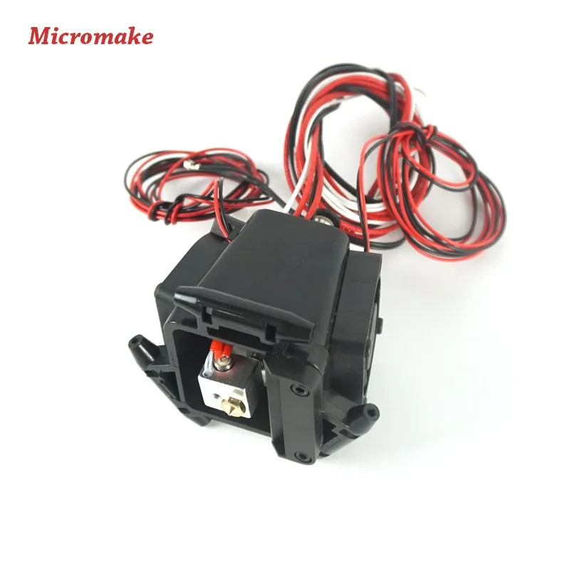 Micromake 3d принтер запчасти коссель Reprep пластиковый впрыск Автоматический уровень эффектор с j-головкой сопла полная сборка