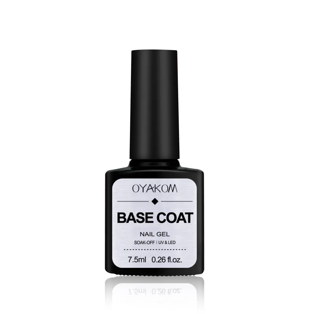 1pcs base coat OYAKOM матовое верхнее покрытие лак для ногтей отмачиваемый УФ-Гель-лак для ногтей прозрачный стойкий лак для ногтей маникюр матовое верхнее покрытие - Цвет: 1pcs base coat