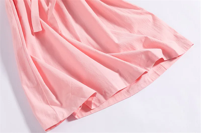 Женское летнее платье Новая мода повседневные свободные с коротким рукавом