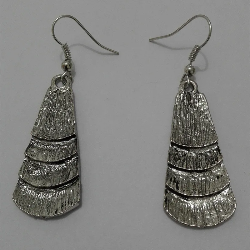 Винтажная Корейская версия капель воды геометрическая Подвеска Серебряные Бохо