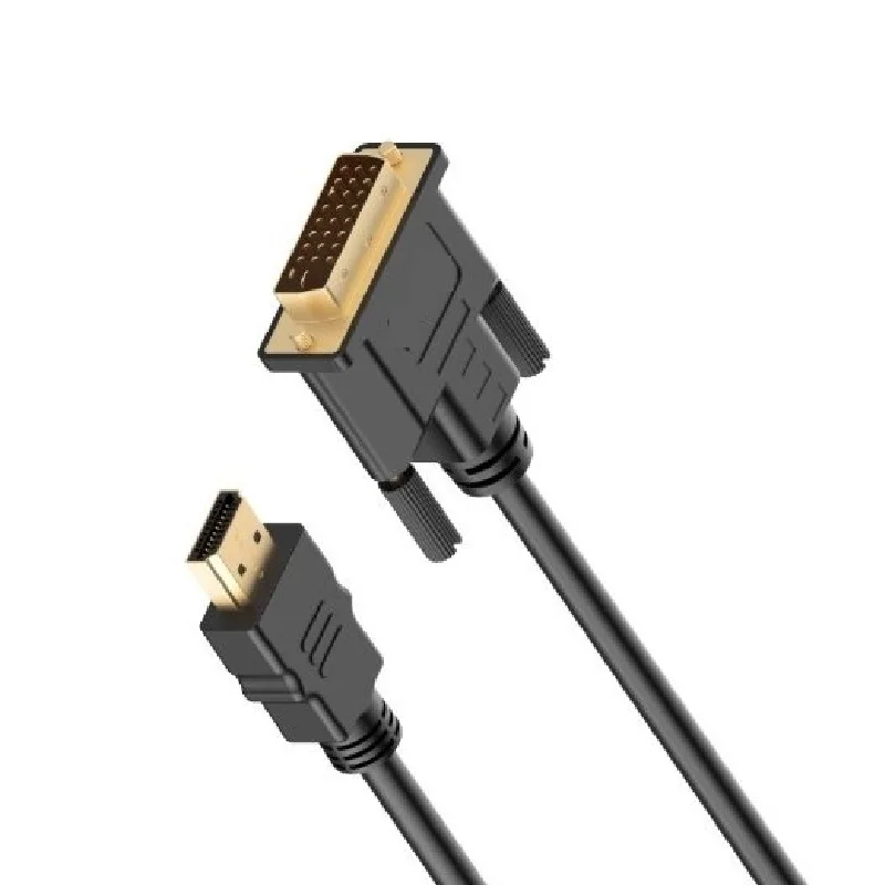 Высокоскоростной адаптер HDMI совместимый с DVI 24 + 1 pin позолоченный кабель Папа папа