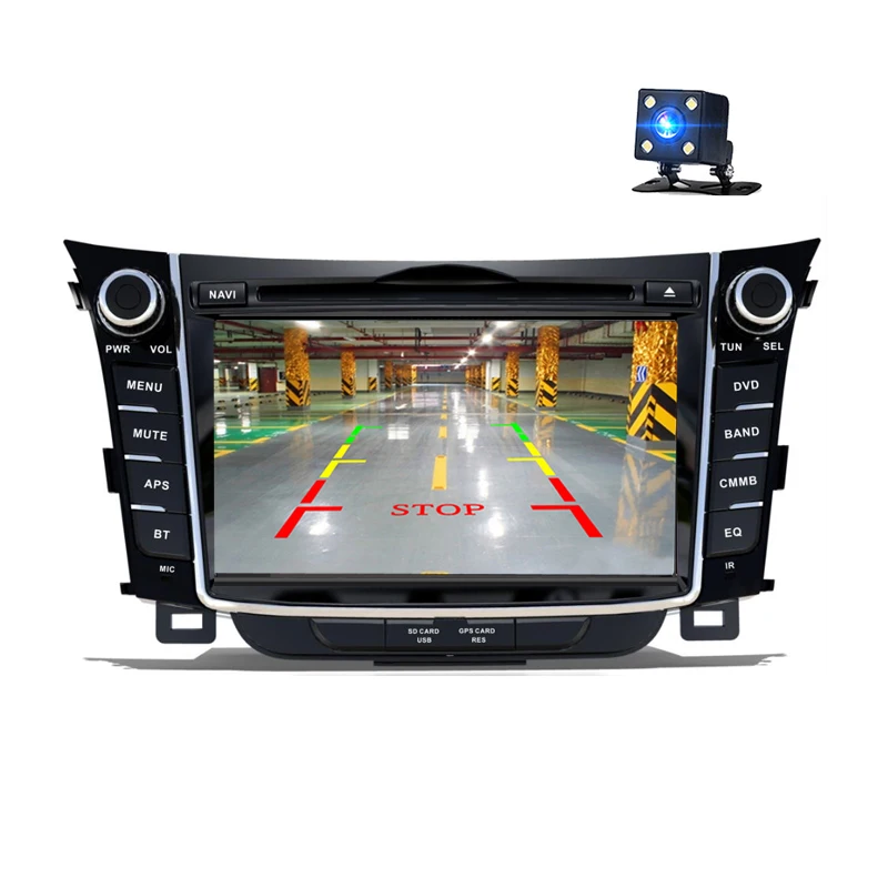 2 дин радио DVD GPS плеер для hyundai I30 2012 2013 2014 2015 2016 2din мультимедийная стерео комплект с