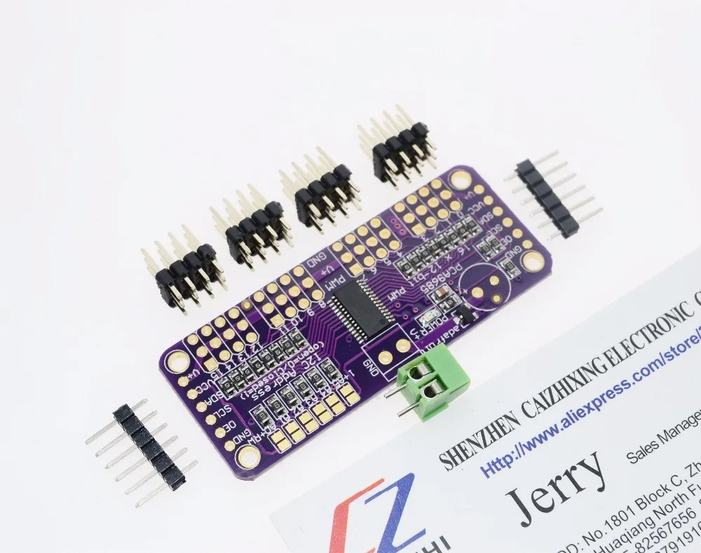 Смарт электроника PCA9685 16 каналов 12 бит PWM сервопривод I2C интерфейс для Arduino Raspberry Pi