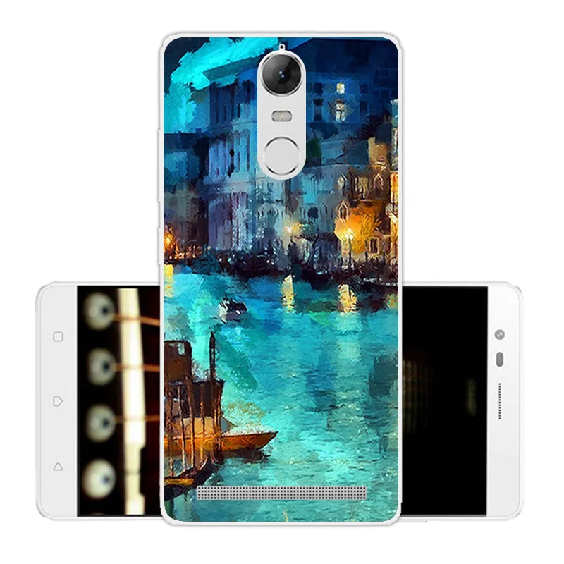 Чехол для Lenovo K5 Note роскошный защитный чехол Vibe A7020 a7020 5 дюймов Capa Funda Brick Road Couqe |