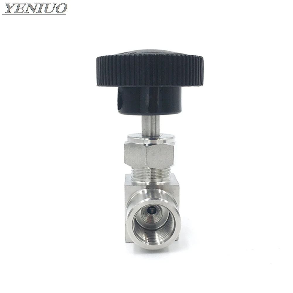 SS 304 клапан из нержавеющей стали 1/8 "1/4" 3/8 "1/2" BSP равный женский регулятор