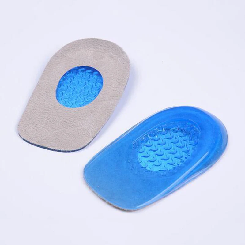 

Newly 1 Pair Heel Pad Pain Relief Support Cushion Silicone Gel Breathable For Outdoor Sport BN99