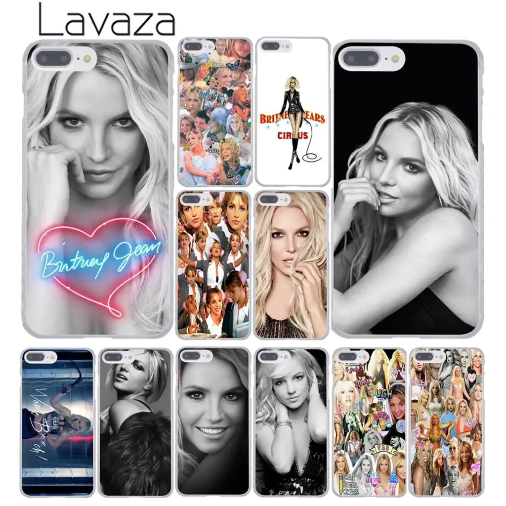 Жесткий чехол для телефона Lavaza Britney Spears Mode с коллажем iPhone XR X 11 Pro XS Max 8 7 6 6S 5 5S SE 4S 4