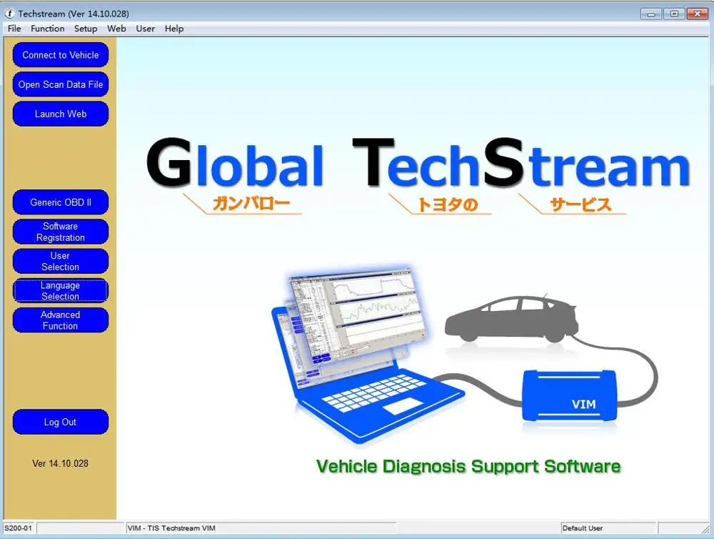Новый TIS Techstream V14.10.028 (04/2019)+ файл трещин + флеш-перепрограммируемый DVD для Toyota